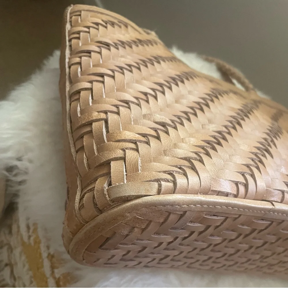 Bembien Woven Leather Ella Tote - Picture 12 of 14